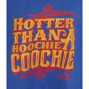 Alan Jackson Hotter Than A Hoochie Coochie XL T-shirt